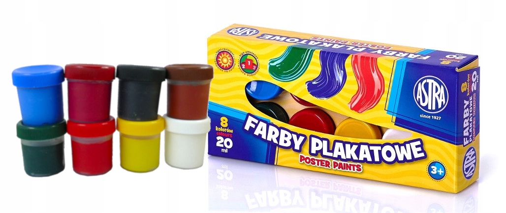 

Farby plakatowe 20 ml Astra