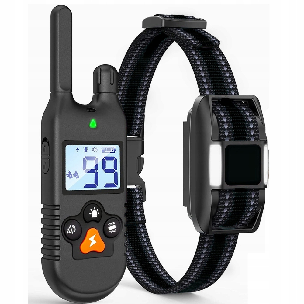 Výcvikový Obojek S Dálkovým Ovládáním, 3 Režimy Pro Psa S Voděodolností