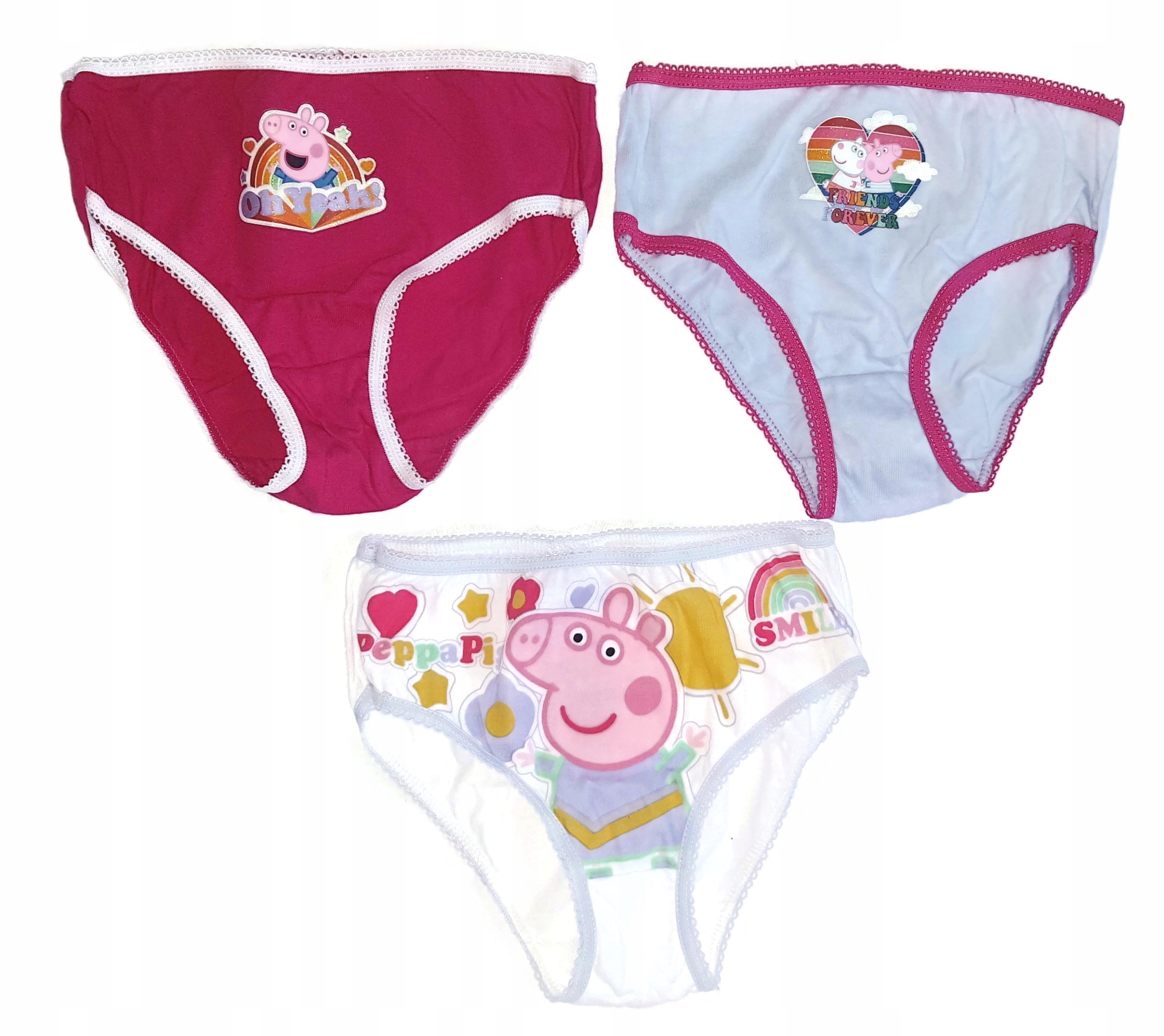 

3pak majtki 104/110 Świnka Peppa Pig