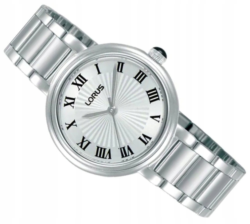 Stříbrné Ocelové Dámské Klasické Vodotěsné Hodinky Lorus RG207YX9 50M