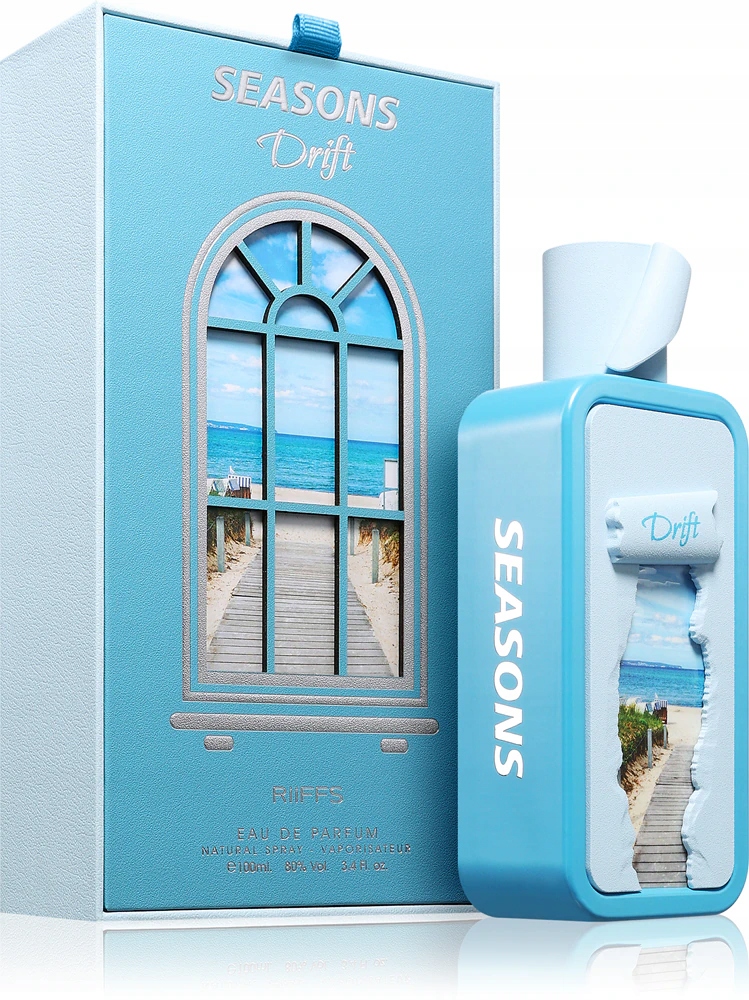 Oryginalne Perfumy Arabskie Riiffs Seasons Drift 100ml Edp+gratis!