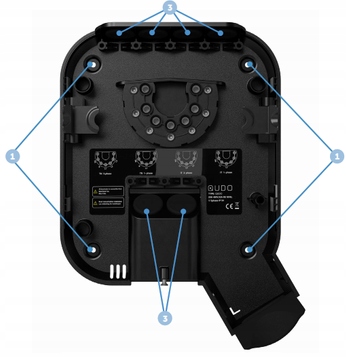 Ładowarka Qudo QLight 6611000 22kW 1+3-fazowa Typ2 Marka inna