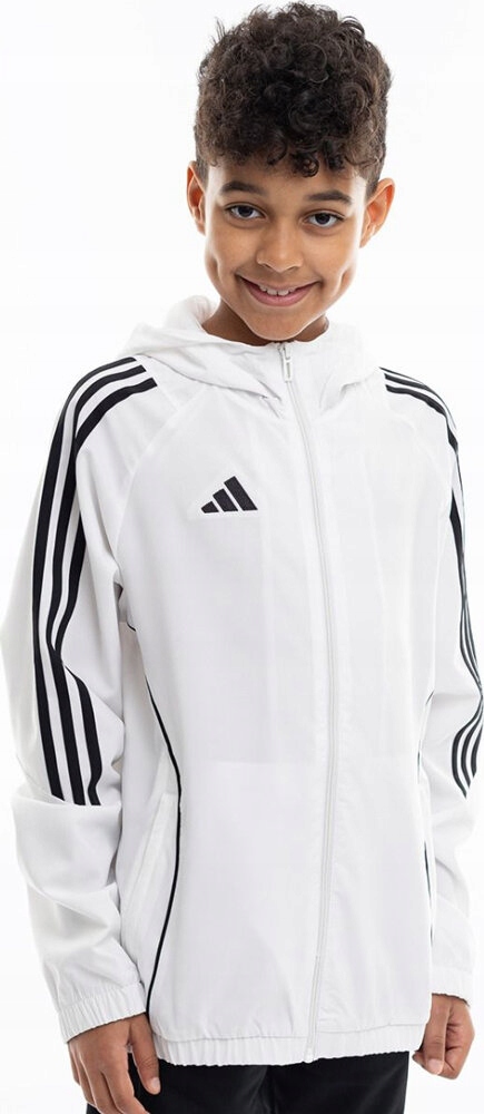KURTKA DLA DZIECI ADIDAS TIRO 24 BIAŁA IM8799 r 116cm