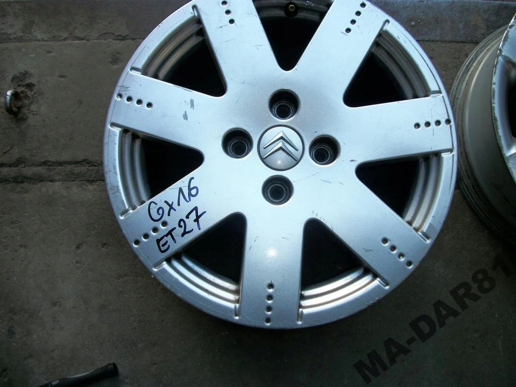 FELGA CITROEN 307 207 4x108 6x16 ET27 OEM