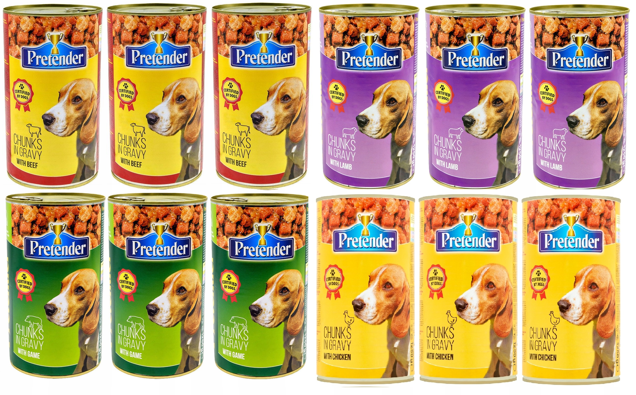 Pretender karma mokra mix smaków 1,25 kg