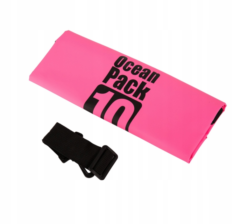 Worek wodoszczelny, wodoodporna torba 10L –Różowy Model Ocean