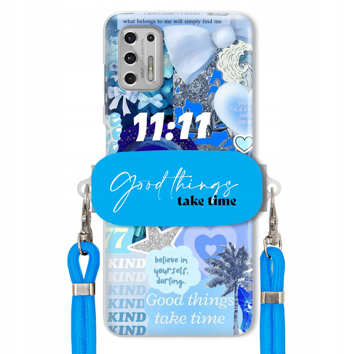 Puzdro pre Motorola G Stylus 2021 Držiak na vodítko Crossbody Good Things na dovolenku