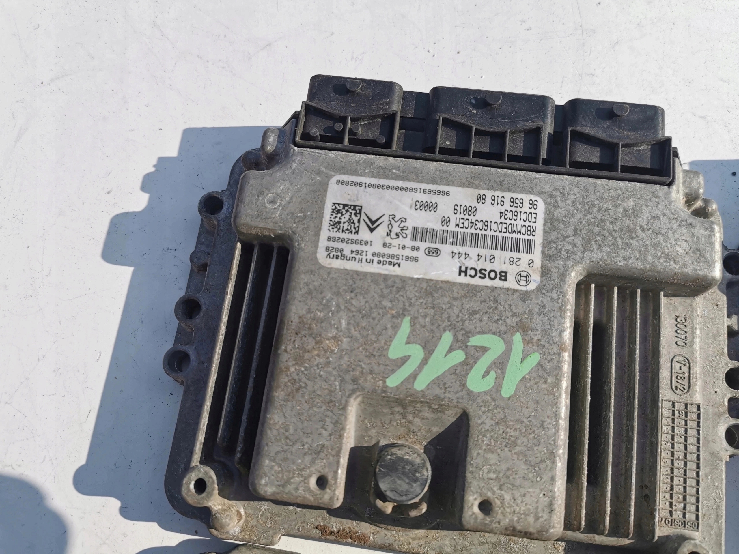 CITROEN NEMO 1.4D 0281014444 9661586080 Computer E