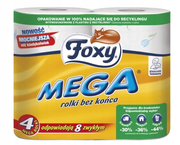 

Foxy Papier biały 4szt