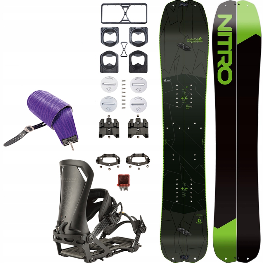 Nitro 2025: Doppleganger Vertical St splitboard ++ z 1840€