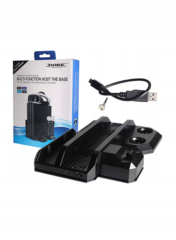 Dobe multifunkční chladící stojan pro konzoli a Vr headset (PS4)