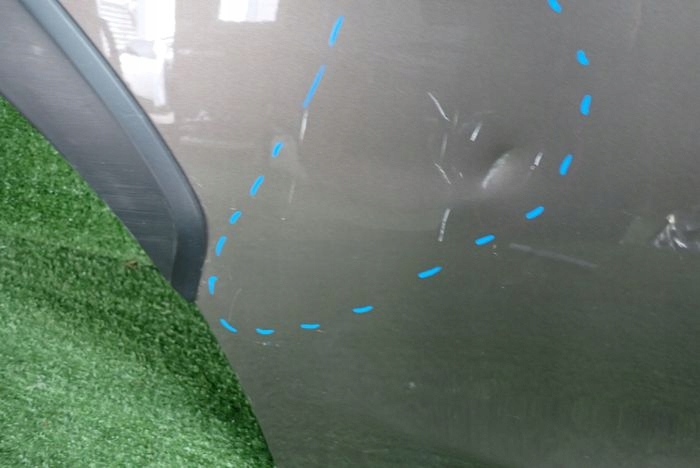 SUBARU OUTBACK 18- Tür rechts hinten heck