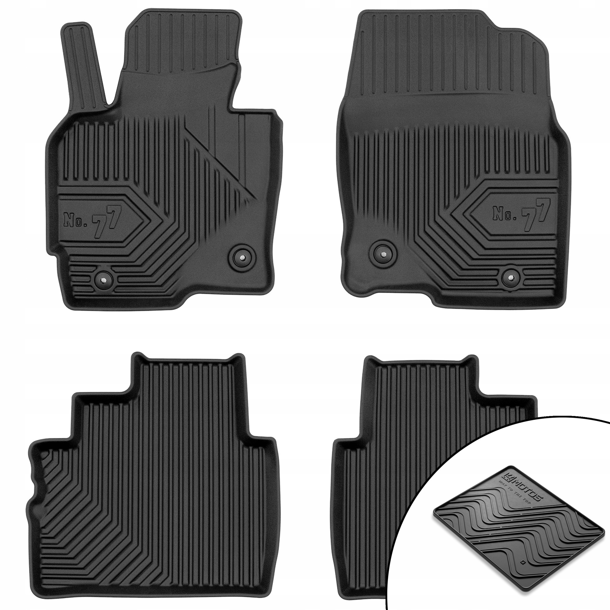 Dywaniki gumowe No.77 Mazda CX-5 I 2012-2017 mata