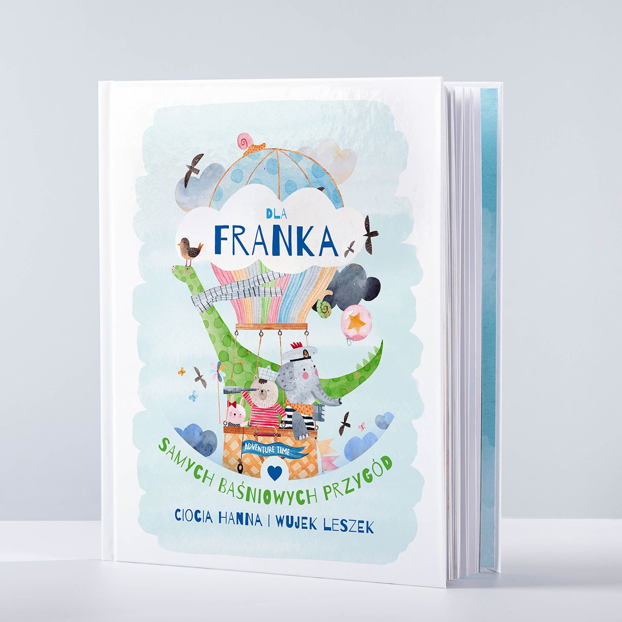 Personalizowana książka dla chłopca BAŚNIE