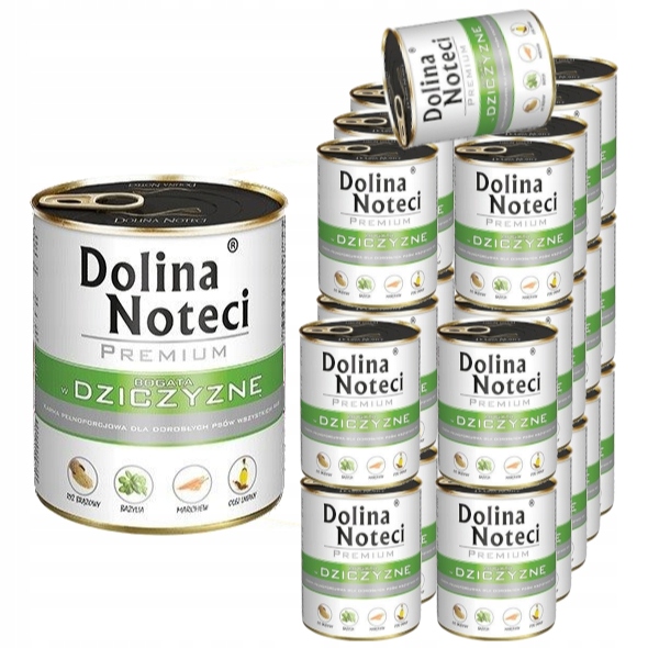 Levně Dolina Noteci Premium Zvěřina 30x800G Krmivo Psa