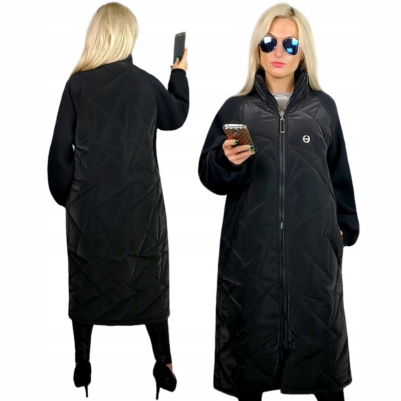 

Fantastyczny Modny Długi Płaszcz Oversize 52 6XL