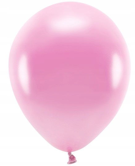 

Balony Eco metalizowane Duże 30cm/ 10szt Różowe