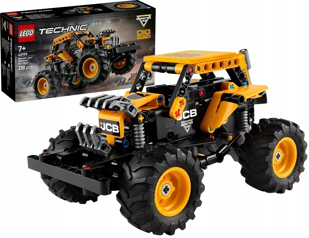 218 dílků stavebnice Lego Technic Monster Jam DIGatron 42199