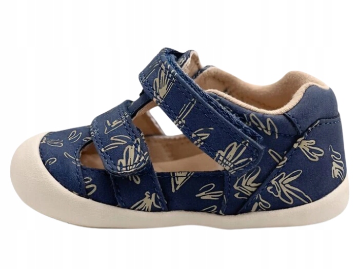 Buciki dr.Bareff Barefoot Elastyczne Sandałki Dziecięce Safari Navy Blue 20