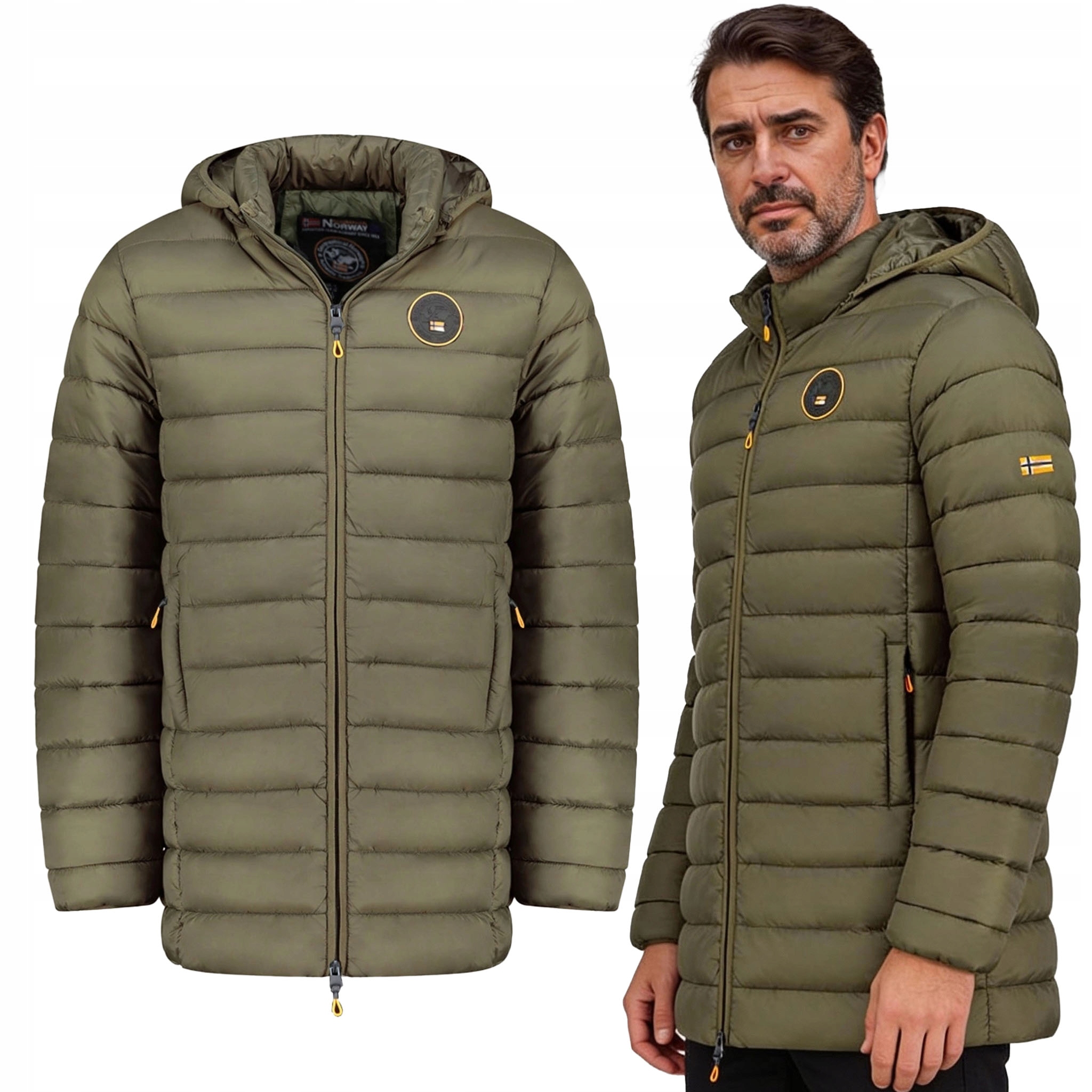 Pánská bunda Geo Norway Amigomap outdoorová přechodová na jaro, pohodlná