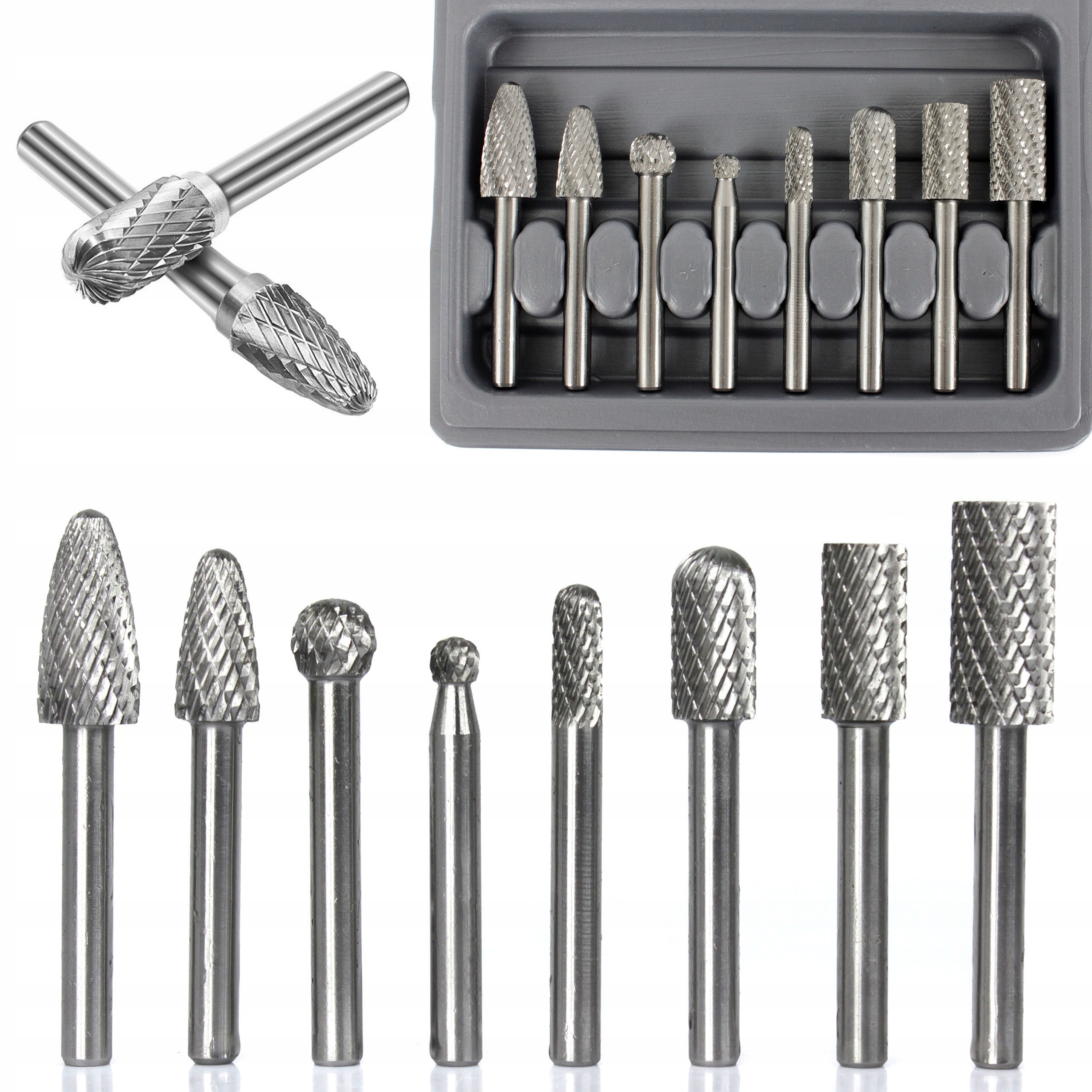 

Frezy Trzpieniowe Do Metalu Pilniki Zestaw 8el