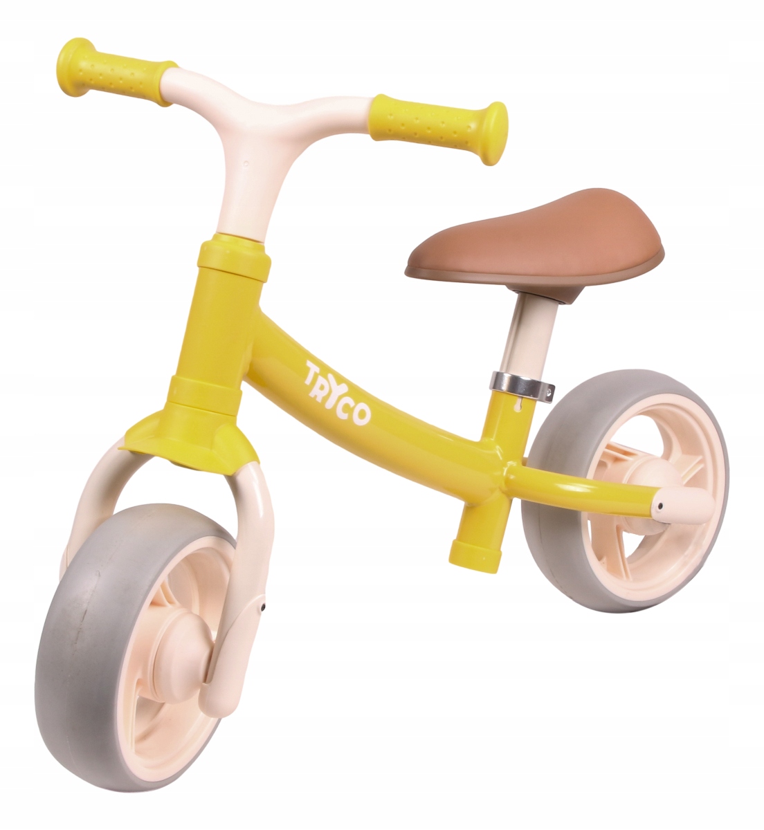 Rowerek Biegowy Dwukołowy Rocky Żółty Tryco
