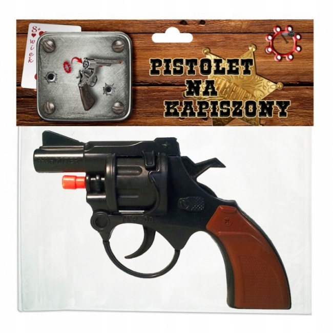 

Pistolet Rewolwer Hukowy Na Spłonkę Kapiszony