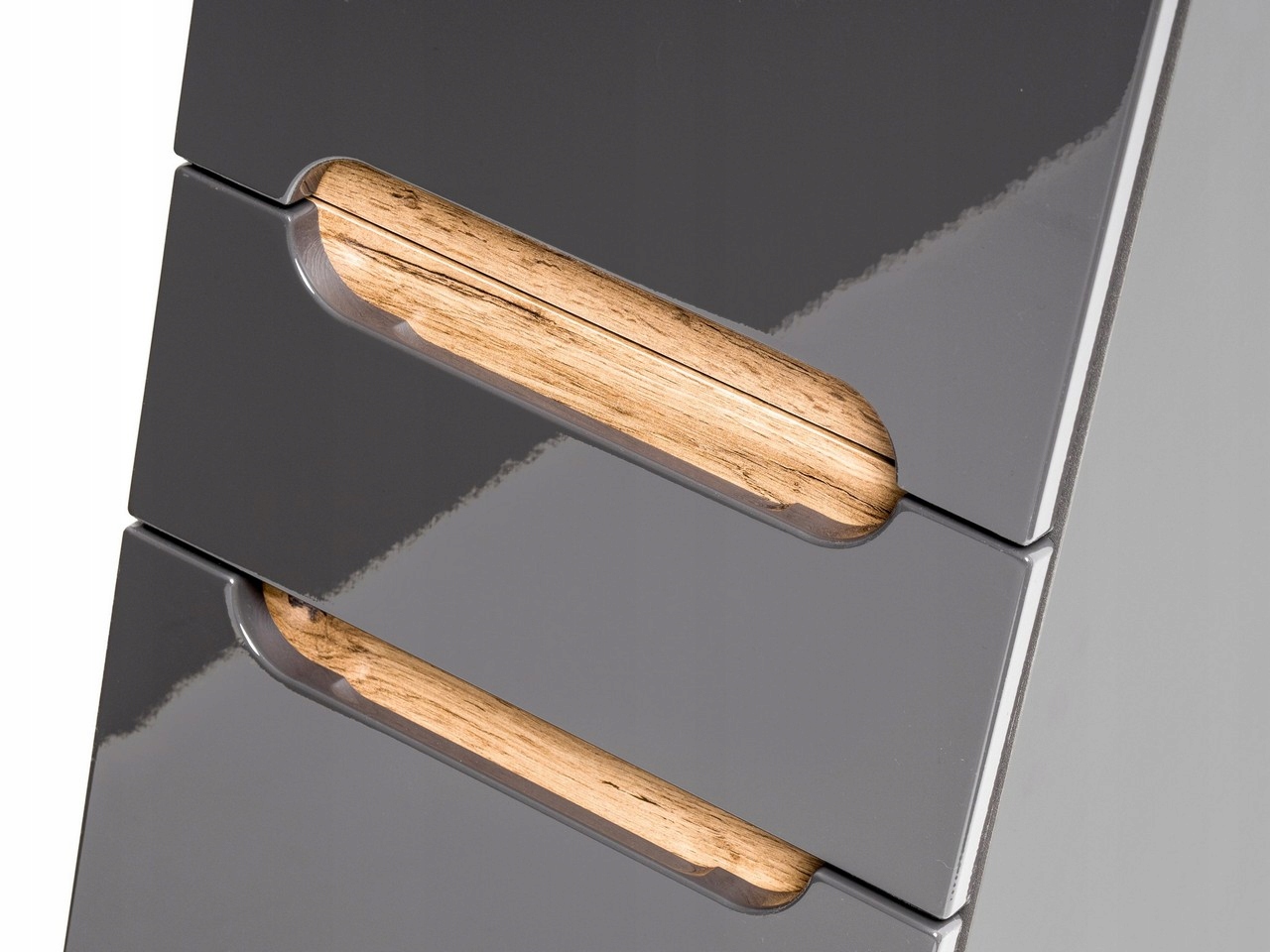 Wysoki słupek łazienkowy BALI GRAFIT 800 stojący Typ stojące