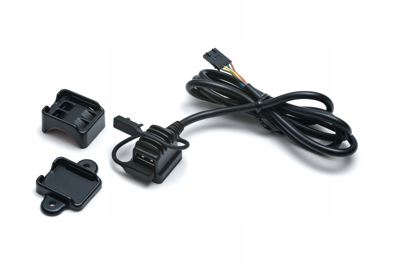 Motocyklová Usb nabíjačka, čierny Usb port Kuryakyn Harley, Honda, Yamaha