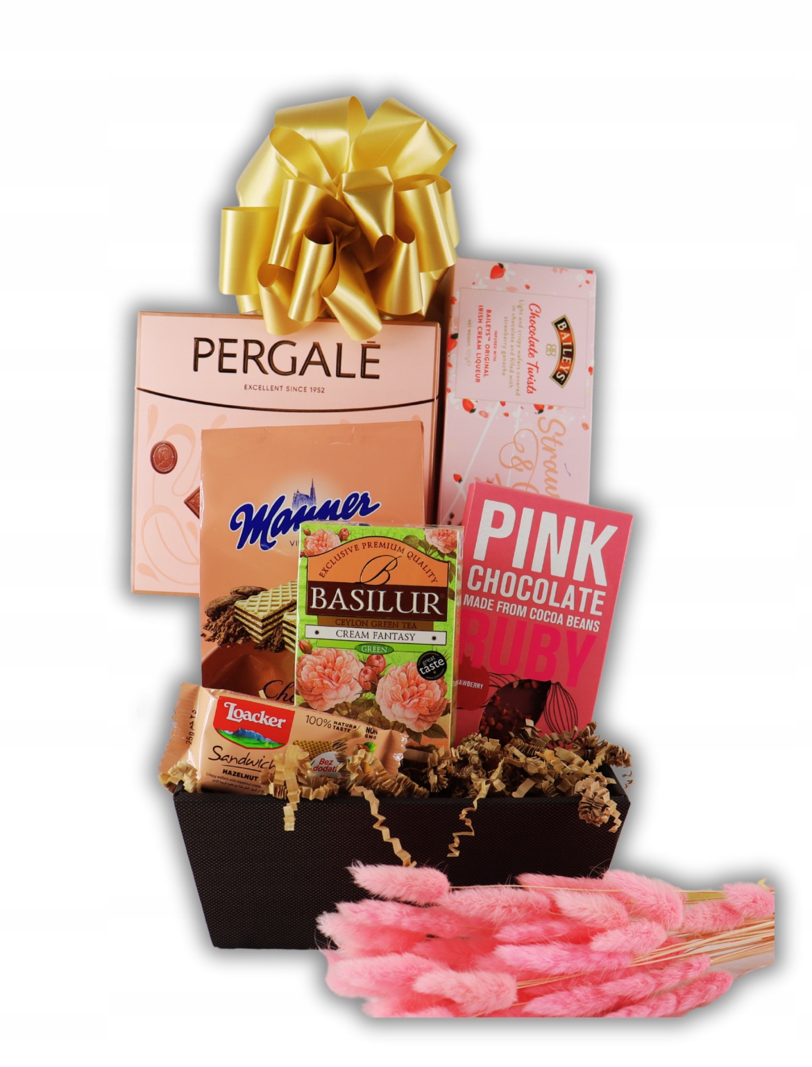 Levně Dárkový koš Flamingo dárkový koš pro ženu pro ni babičku maminku