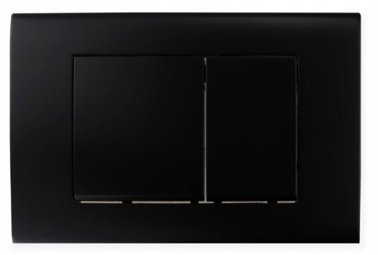 Splachovací tlačítko pro Wc stojan Jomo Werit JomoTech, černá matná barva