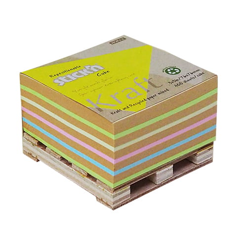 

Notes Stick'n Kostka Kraft Paleta 76X76MM 400kart