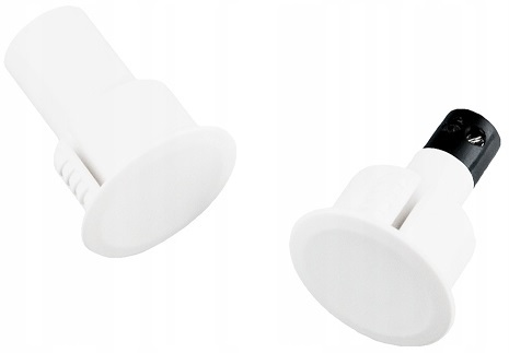 KONTAKTRON CZUJKA CZUJNIK MAGNETYCZNY WPUSZCZANY ZACISKI ŚRUBOWE BIAŁY NC