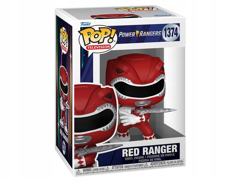 Figurka Funko Pop Power Rangers Czerwony