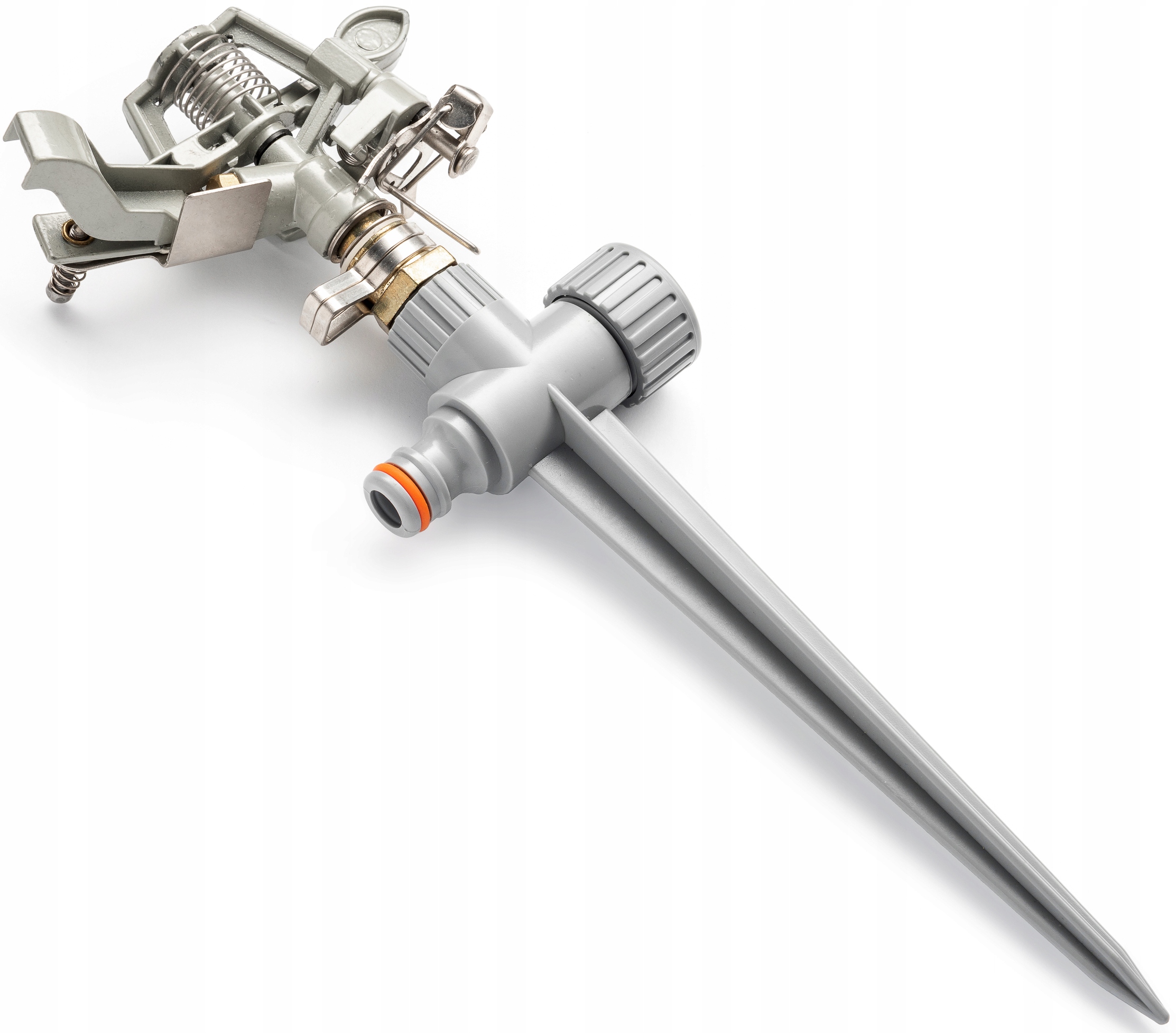 Zraszacz pulsacyjny wbijany metalowy 17m