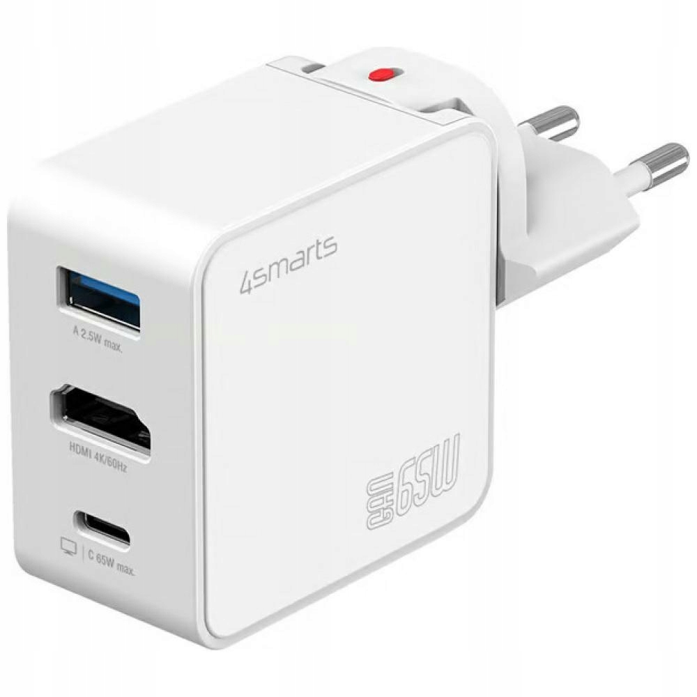 Síťová Nabíječka 65W Gan Usb-c Usb-a Hdmi