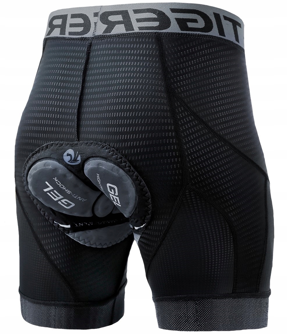 SZORTY SPODENKI ROWEROWE MĘSKIE BOKSERKI KOLARSKIE X-TIGER WKŁADKA ŻEL XL Marka X-Tiger