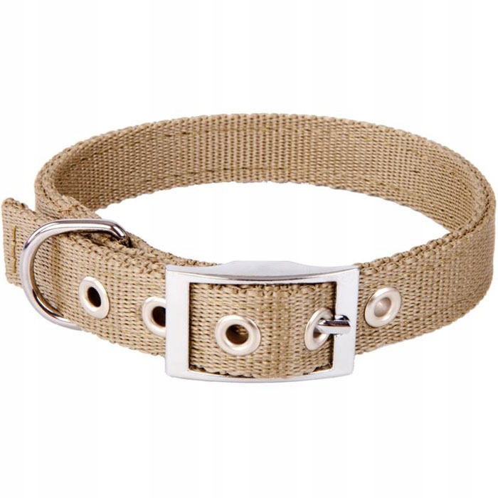 

Obroża Materiałowa Dla Dużego Psa Khaki 2,5x60cm