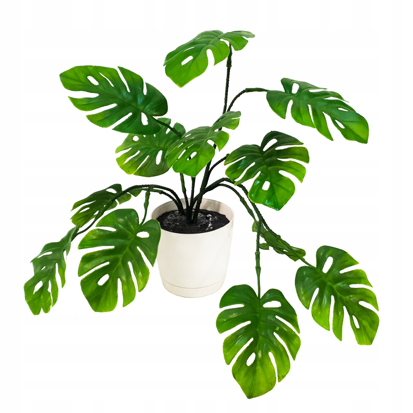 

Sztuczna Monstera w Doniczce, Wisząca Gęsta 35 cm