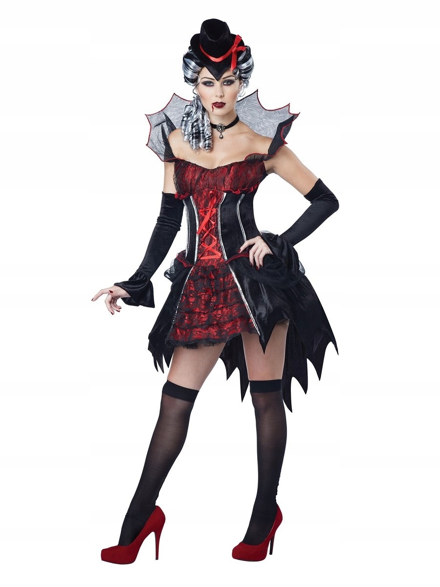 Kostým Upírka Kostým upíra na Halloween Xs