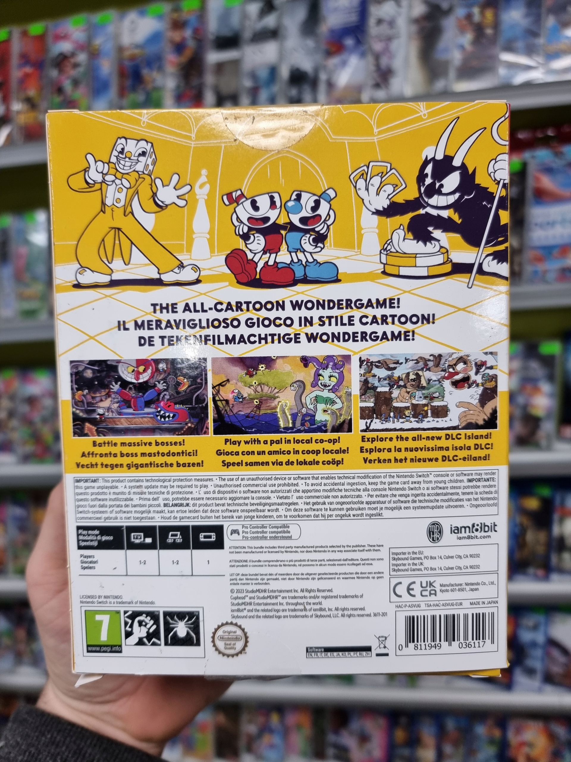 CUPHEAD LIMITED EDITION SWITCH PL PO POLSKU KARDRIDŻ NOWA W FOLII + FIGURKA Producent Visual Entertainment and Technologies