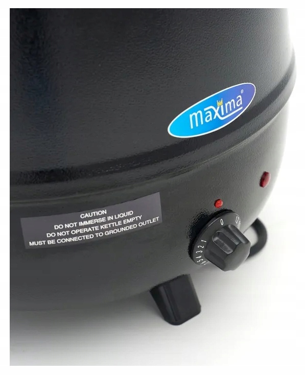 Elektryczny kociołek podgrzewacz do zupy 13 L z pokrywą Maxima 09306150