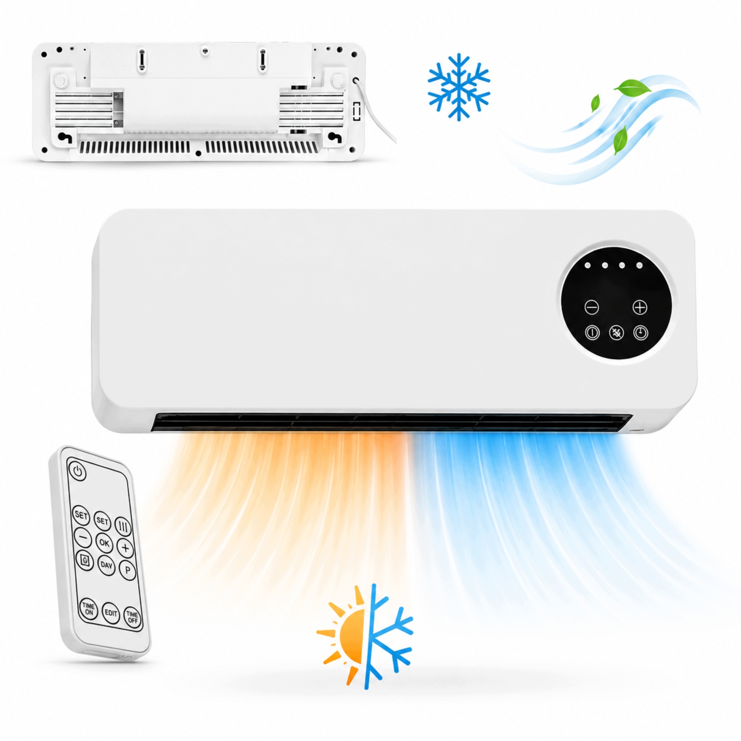 Vzduchová clona Weber Heat 2000 W Nástenný termoventilátor Pilot Timer
