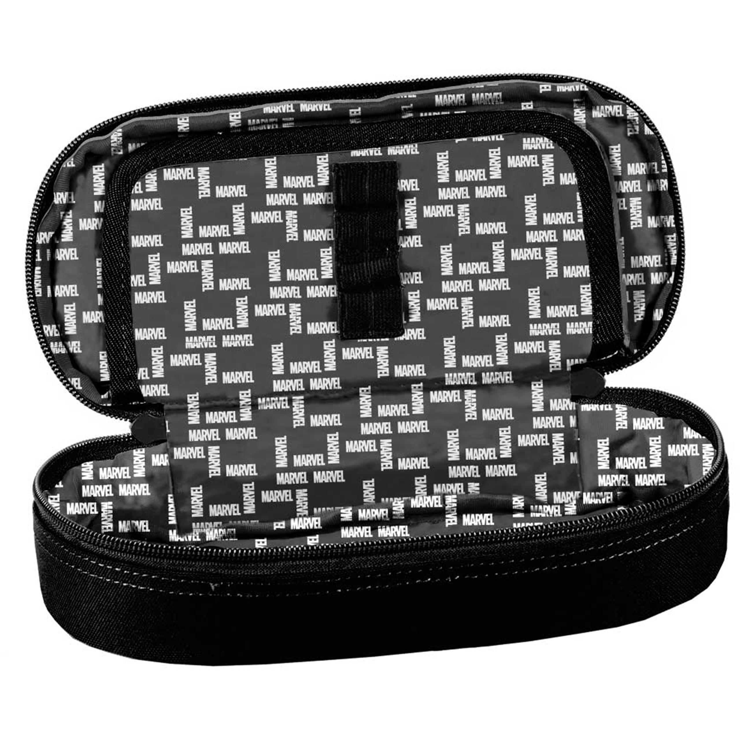 PIÓRNIK CZARNY MARVEL SZKOLNY CHŁOPIĘCY BeUniq Typ saszetka