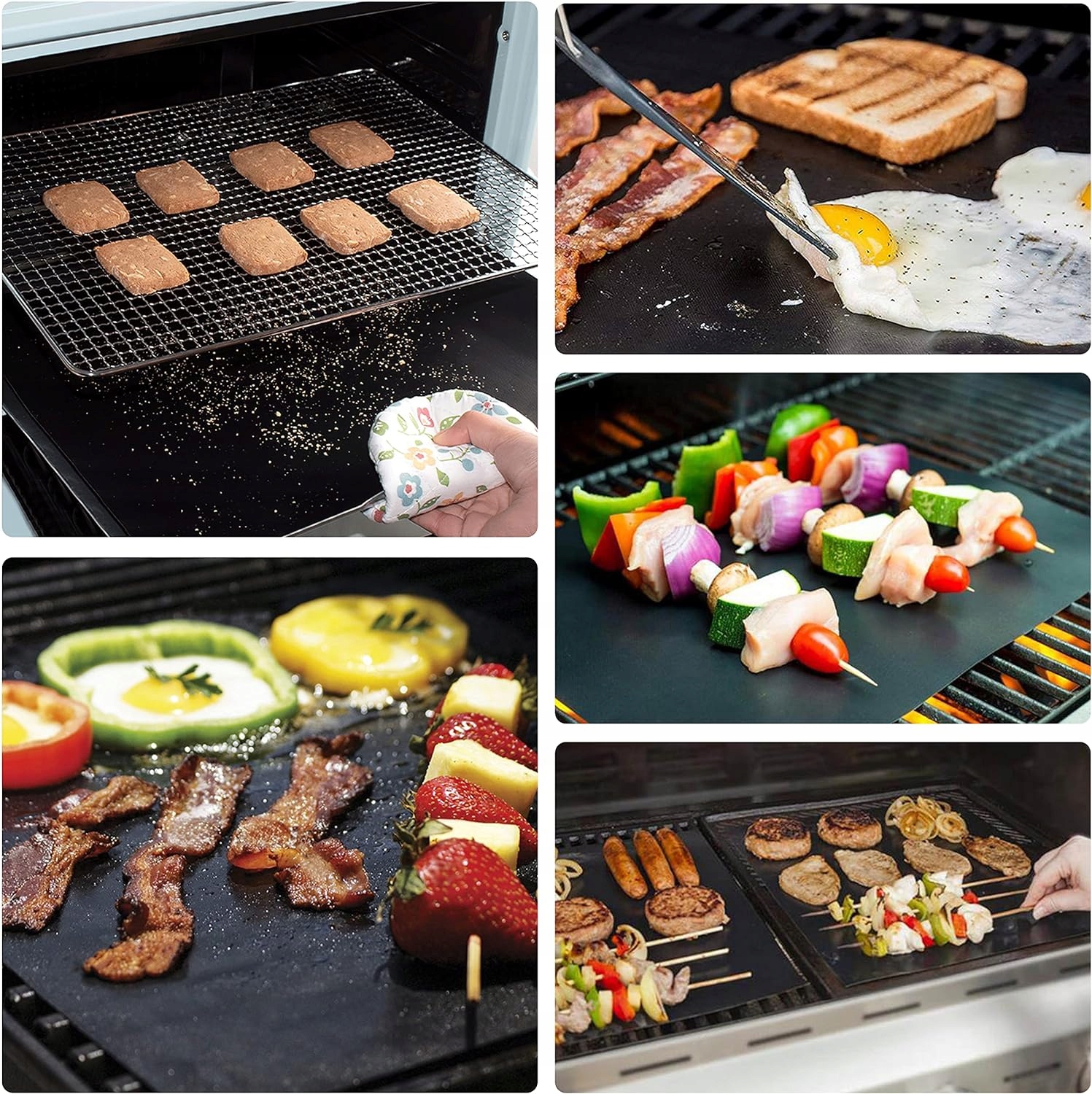 MATA TEFLONOWA TACKA NA RUSZT GRILL DO PIECZENIA DO GRILLA 40x300CM Producent UMA