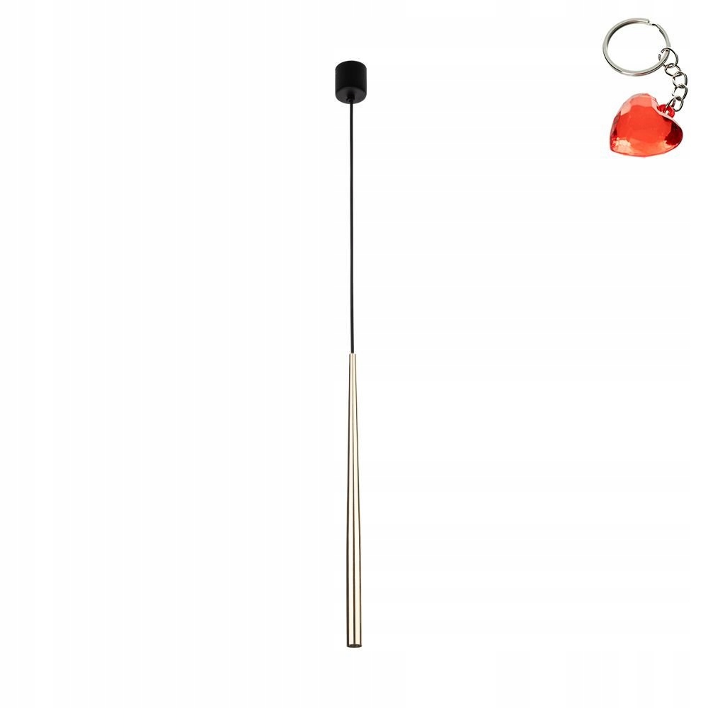 Závěsná lampa Piano Black Gold 10116 Tk Lighting