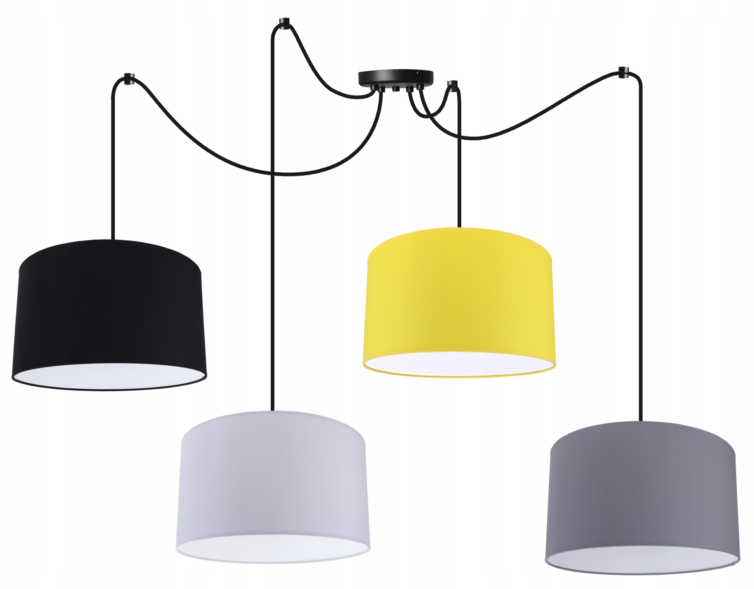 

Lampa Wisząca Sufitowa Pająk Abażur Led