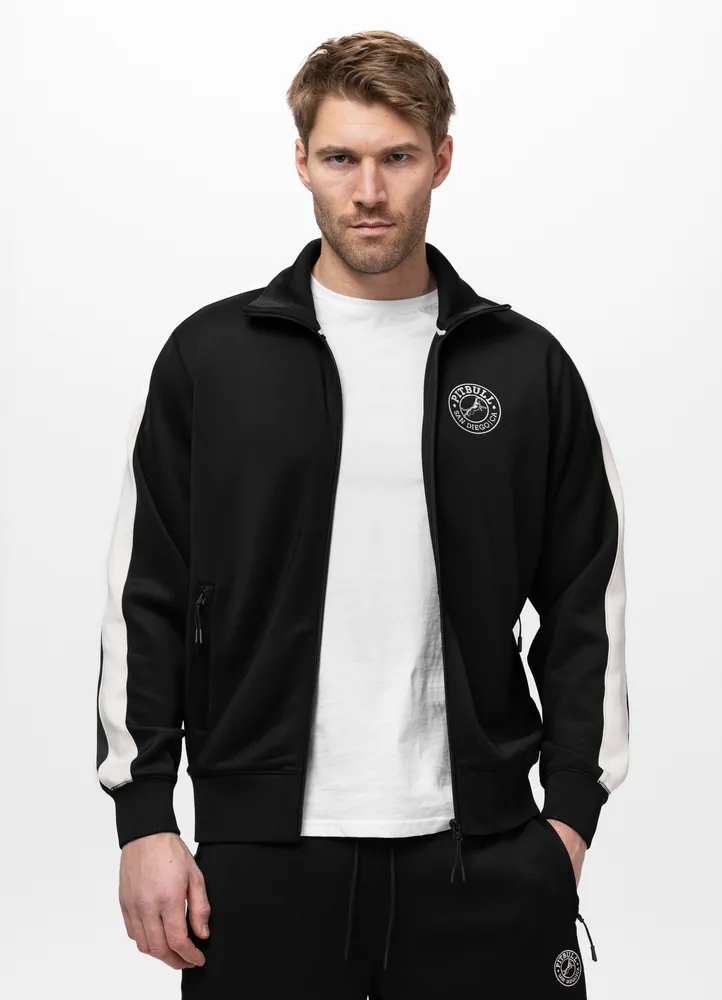 Pánská Rozepínací mikina Pitbull Oldschool San Diego Ca zip stojáček XXL