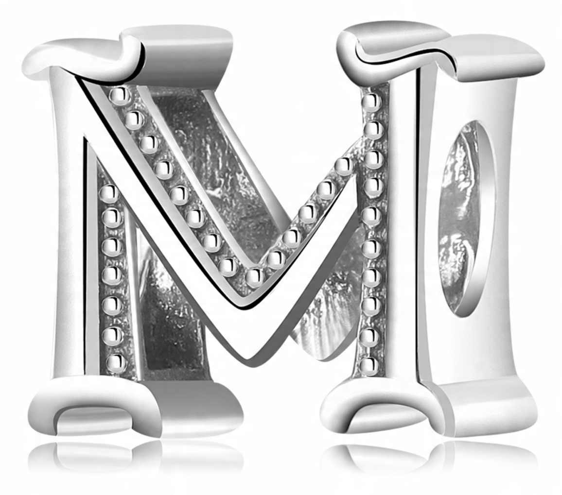 

Zawieszka Charms Litera M do Pandora Srebro 925