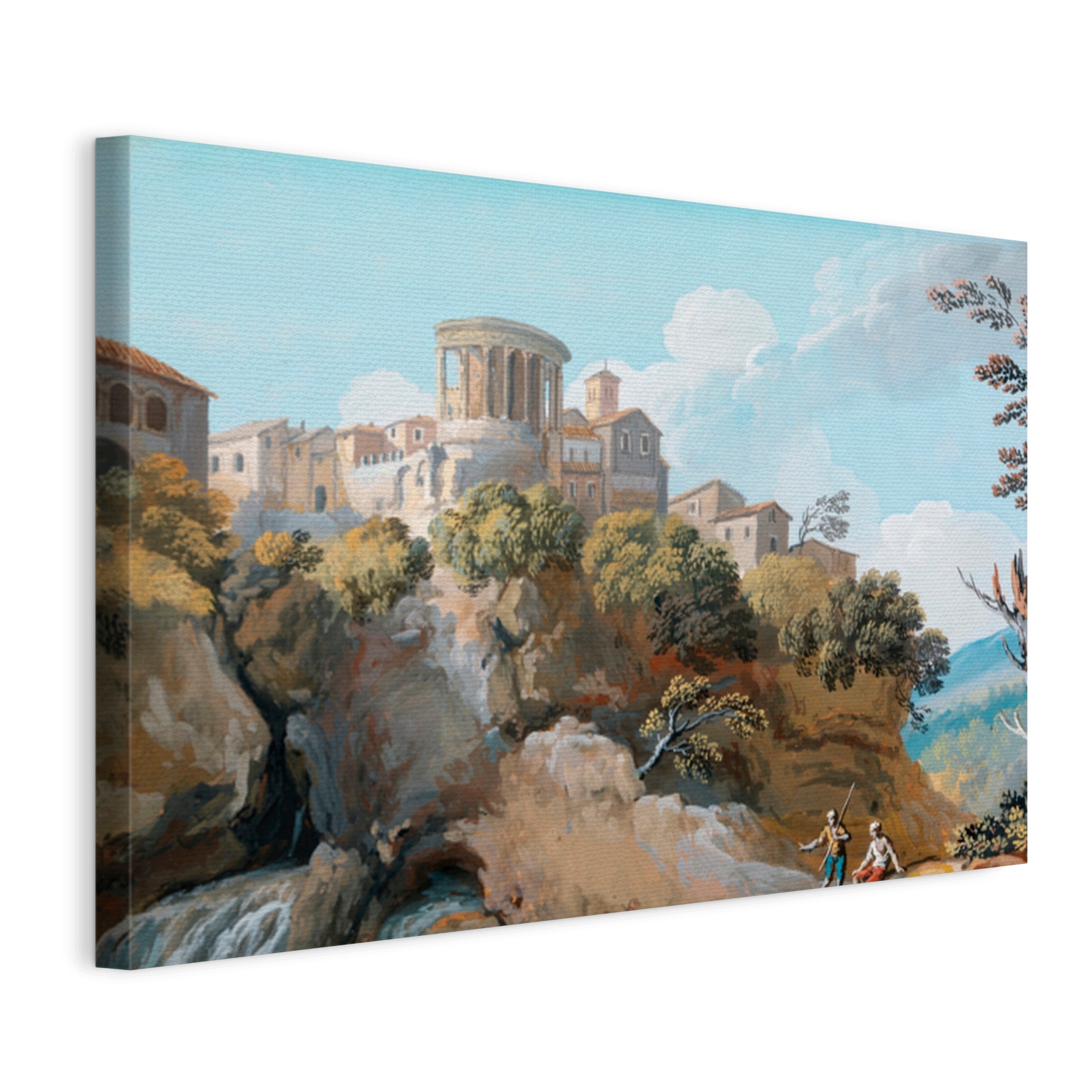 Obraz Na Plátne Giovanni Battista Busiri Chrám Vesta, Tivoli 120x80